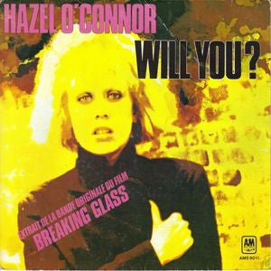 Hazel O'Connor - Will You 09651 Vinyl Singles Goede Staat