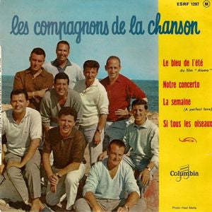 Compagnons De La Chanson - Si Tous Les Oiseaux (EP) 09875 Vinyl Singles EP Goede Staat