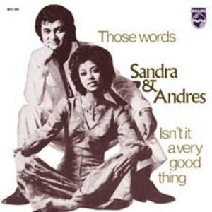 Sandra & Andres - Those Words 09898 Vinyl Singles Goede Staat