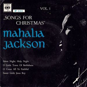 Mahalia Jackson - Songs For Christmas Vol. 1 (EP) Vinyl Singles EP VINYLSINGLES.NL