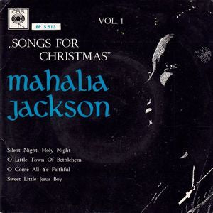 Mahalia Jackson - Songs For Christmas Vol. 1 (EP) 09913 Vinyl Singles EP Goede Staat