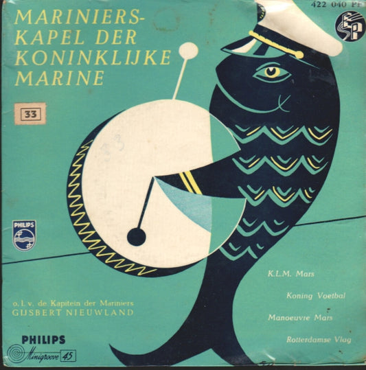 Marinierskapel der Koninklijke Marine - No Title (EP) 25019 Vinyl Singles EP Goede Staat