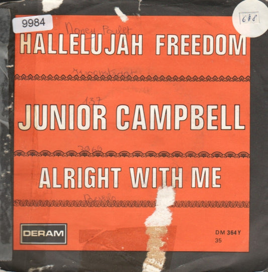 Junior Campbell - Hallelujah Freedom 09984 Vinyl Singles VINYLSINGLES.NL