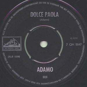 Adamo - Dolce Paola 14385 32998 Vinyl Singles VINYLSINGLES.NL