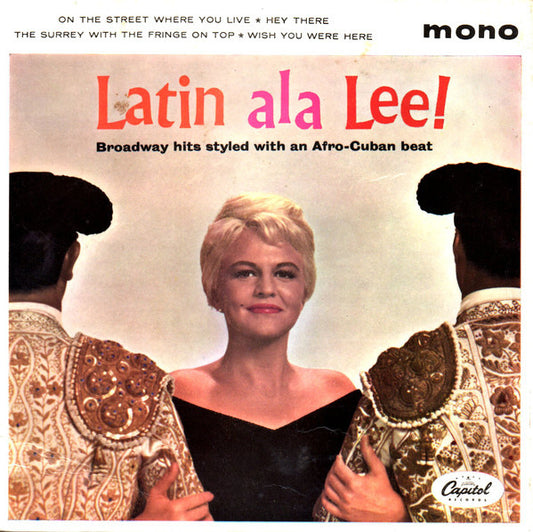 Peggy Lee, Jack Marshall's Music - Latin Ala Lee! (EP) 22585 Vinyl Singles EP Goede Staat