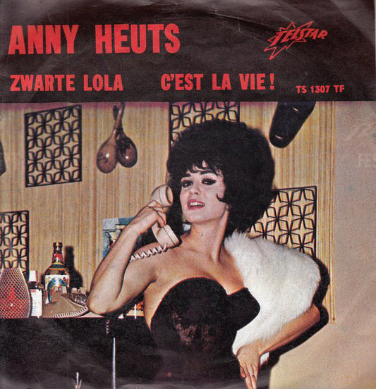 Anny Heuts - Zwarte lola 10540 Vinyl Singles VINYLSINGLES.NL