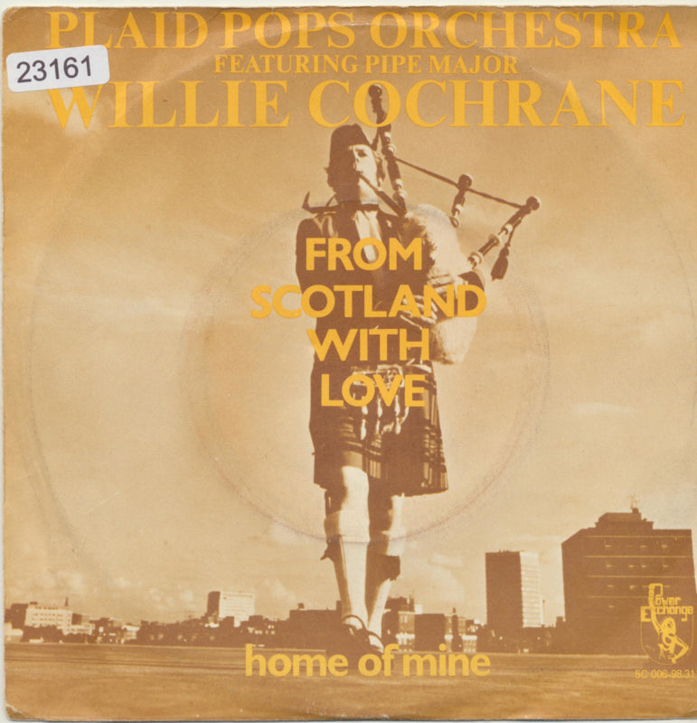Plaid Pops Orchestra Featuring Pipe Major Willie Cochrane - From Scotland With Love 23161 Vinyl Singles VINYLSINGLES.NL