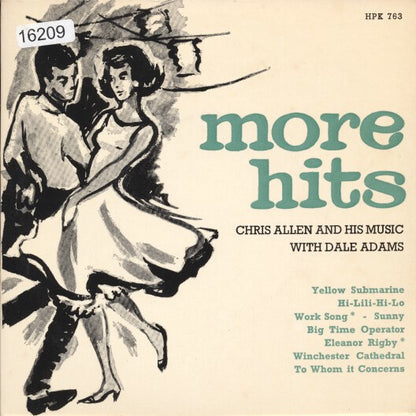 Chris Allen And His Music with Dale Adams – More Hits (EP 16209 Vinyl Singles EP Goede Staat