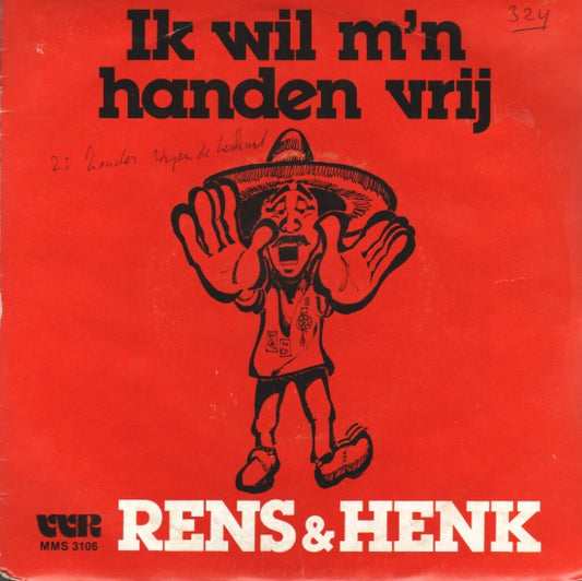 Henk Boelhouwers - Ik Wil M'n Handen Vrij Met Carnaval 10057 Vinyl Singles VINYLSINGLES.NL