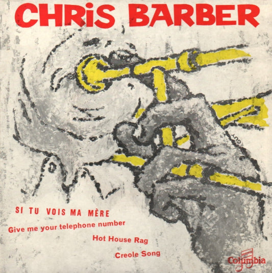 Chris Barber - Si Tu Vois Ma Mere (EP) 10139 Vinyl Singles EP Goede Staat