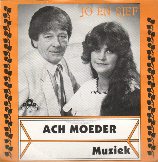 Jo En Sjef - Ach Moeder 10192 Vinyl Singles Goede Staat