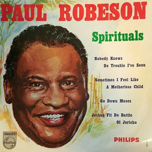 Paul Robeson - Spirituals (EP) 10213 10219 Vinyl Singles EP Goede Staat