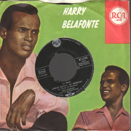 Harry Belafonte with Norman Luboff Choir - Jump Down Spin Around 10244 Vinyl Singles Goede Staat