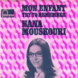 Nana Mouskouri - Mon Enfant Vinyl Singles VINYLSINGLES.NL