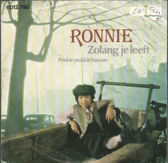 Ronnie - Zo Lang Je Leeft 10271 Vinyl Singles Goede Staat