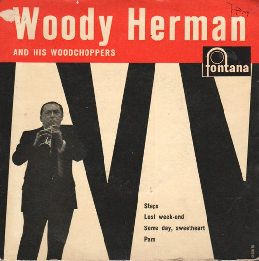 Woody Herman And His Woodchoppers - Steps (EP) 10304 Vinyl Singles EP Goede Staat