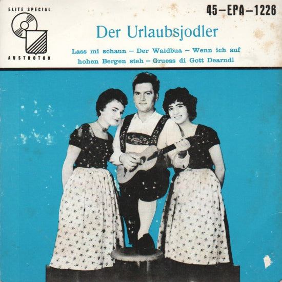 Geschwister Wurmer Karwendelbuam - Der Urlaubsjodler 10332 Vinyl Singles Goede Staat