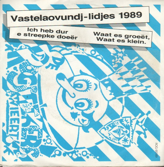 Frenske Adriaens, Marie-José Damhuis & 't Rogstaekerskoeër - Vastelaovundj-lidjes 1989 10403 Vinyl Singles VINYLSINGLES.NL