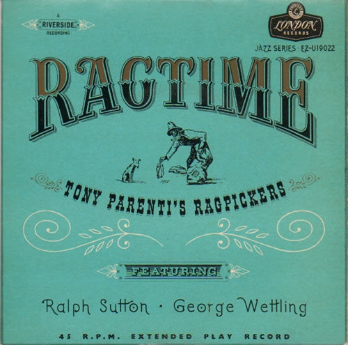 Tony Parenti's Ragpickers - Ragtime (EP) Vinyl Singles EP VINYLSINGLES.NL