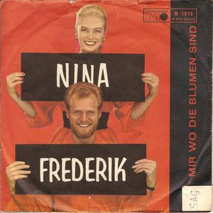Nina & Frederik - Sag' Mir Wo Die Blumen Sind Vinyl Singles VINYLSINGLES.NL