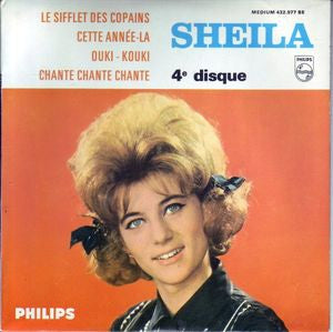 Sheila - Le Sifflet Des Copains (EP) 10506 Vinyl Singles EP Goede Staat