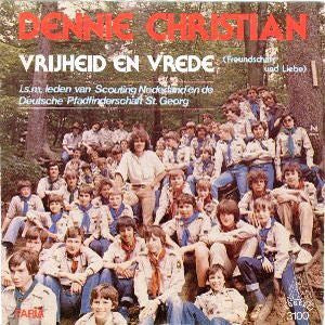 Dennie Christian - Vrijheid En Vrede 10565 33565 Vinyl Singles Goede Staat