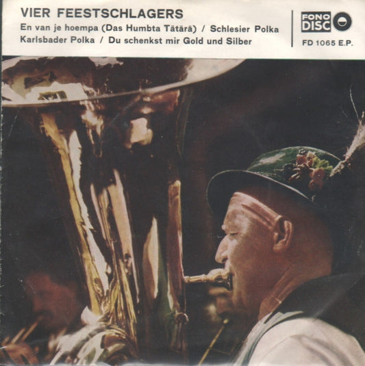 Gerd Fitz - Vier Feestschlagers (EP) 10591 Vinyl Singles EP Goede Staat