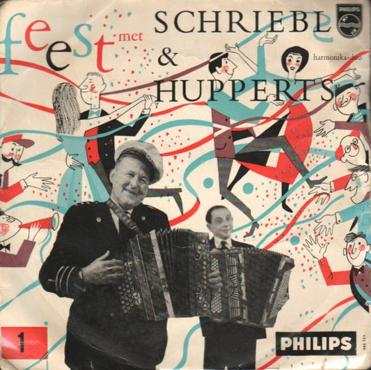 K. Schriebl & J. Hupperts - Feest Met Schriebl/Hupperts -1- (EP) 36529 Vinyl Singles EP Goede Staat