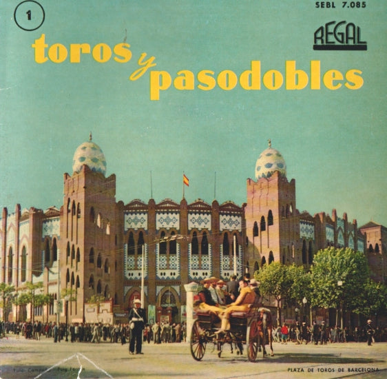 Banda De La Plaza De Toros - Toros Y Pasodobles Selección Núm.1 (EP) Vinyl Singles EP VINYLSINGLES.NL