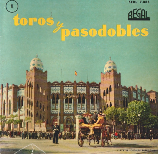 Banda De La Plaza De Toros - Toros Y Pasodobles Selección Núm.1 (EP) Vinyl Singles EP Goede Staat