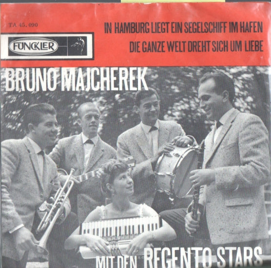 Bruno Majcherek Mit Den Regento Stars - In Hamburg Liegt Ein Segelschiff Im Hafen Vinyl Singles VINYLSINGLES.NL