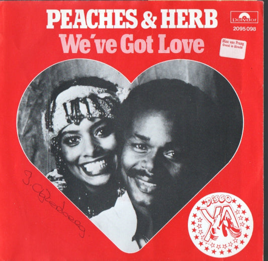 Peaches & Herb - We've Got Love 10856 07716 Vinyl Singles VINYLSINGLES.NL