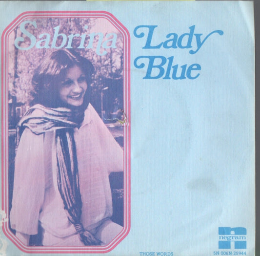 Sabrina - Lady Blue 10947 Vinyl Singles Goede Staat