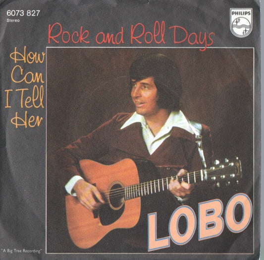 Lobo - Rock And Roll Days 10981 Vinyl Singles Goede Staat