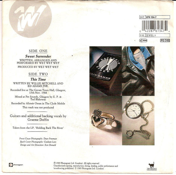 Wet Wet Wet - Sweet Surrender 01345 Vinyl Singles VINYLSINGLES.NL
