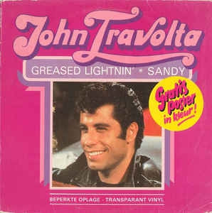 John Travolta - Greased Lightnin' Sandy (LP) (Clear Vinyl) 43673 48763 Vinyl LP VINYLSINGLES.NL