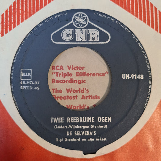 Selvera's - Twee Reebruine Ogen 29481 Vinyl Singles VINYLSINGLES.NL