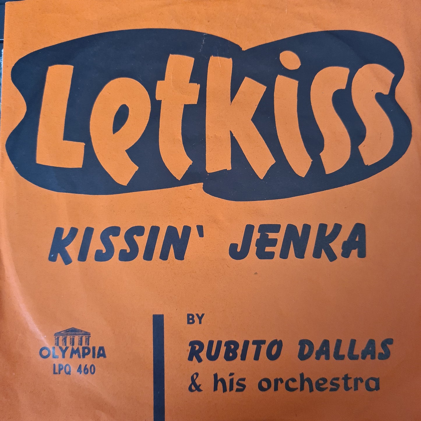 Rubito Dallas & His Orchestra - Letkiss Vinyl Singles Vinyl Very Good (VG) <br> Hoes Good Plus (G+)