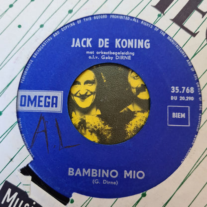 Jack De Koning - Vaders, Die Huilen Toch Niet Vinyl Singles Vinyl Very Good (VG) <br> Hoes Good Plus (G+)
