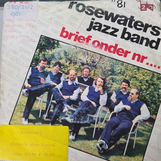 Rosewaters Jazz Band - Brief Onder Nr 30707 Vinyl Singles VINYLSINGLES.NL
