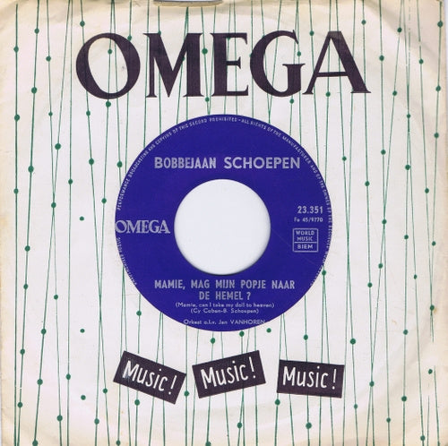 Bobbejaan Schoepen - Mamie mag mijn popje naar de hemel 04154 Vinyl Singles Goede Staat