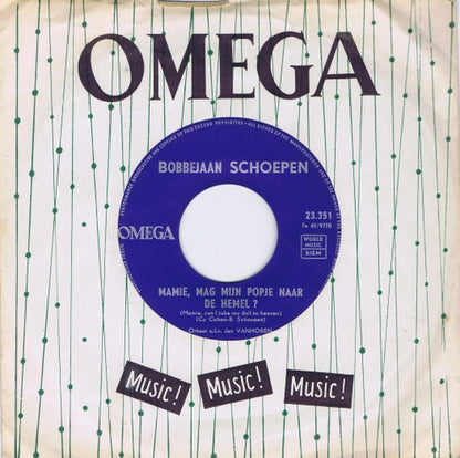 Bobbejaan Schoepen - Adios Amigo 04154 Vinyl Singles Hoes: Generic