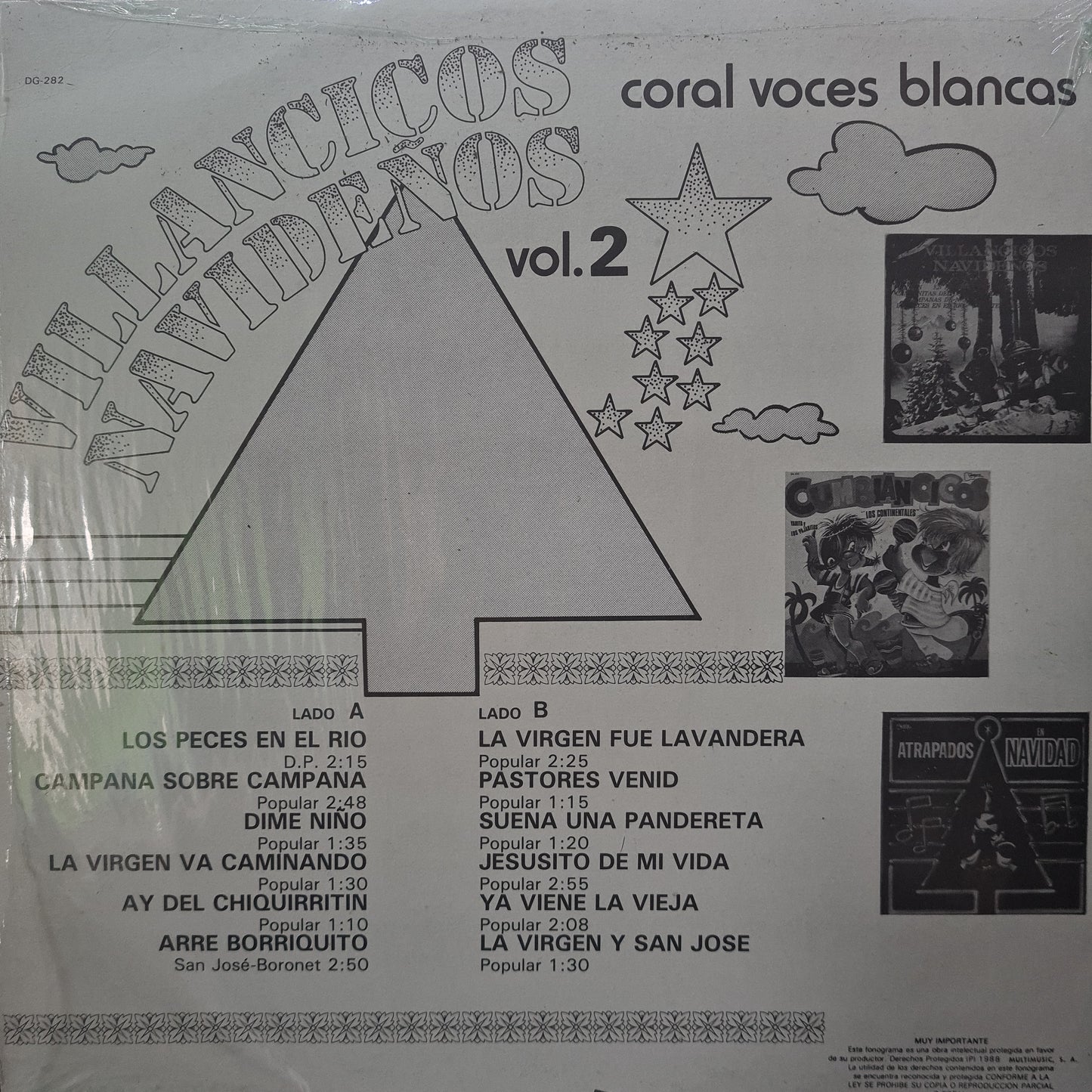Coral Voces Blancas - Felicidades - Villancicos Navideños (LP) 49008 Vinyl LP VINYLSINGLES.NL
