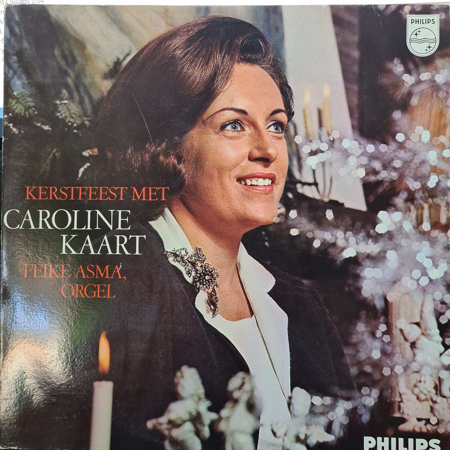 Caroline Kaart - Kerstfeest Met Caroline Kaart (LP) 49117 Vinyl LP VINYLSINGLES.NL