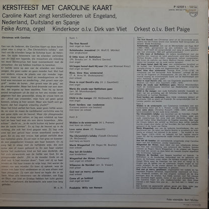 Caroline Kaart - Kerstfeest Met Caroline Kaart (LP) 49117 Vinyl LP VINYLSINGLES.NL