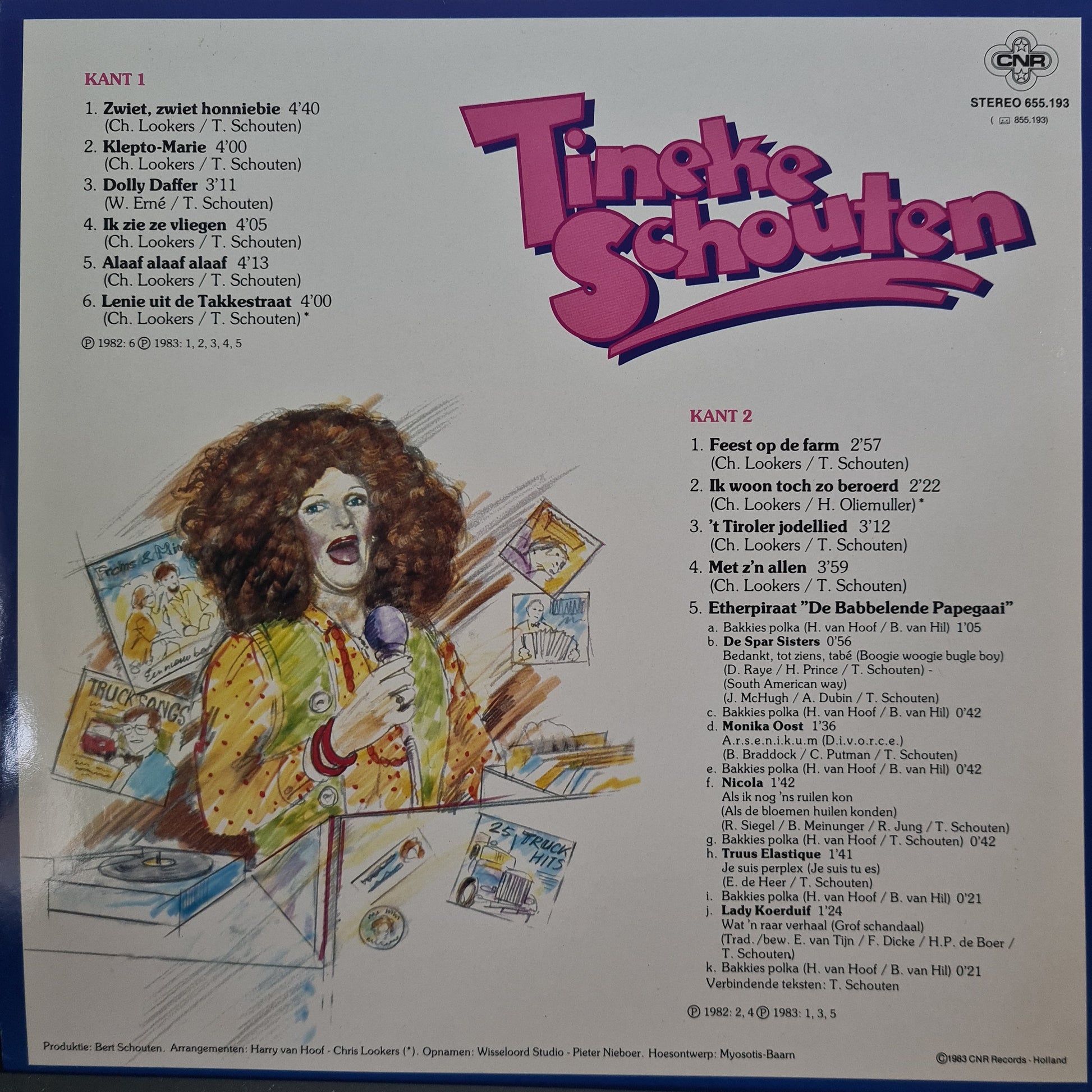 Tineke Schouten - Tineke Schouten (LP) 49129 Vinyl LP VINYLSINGLES.NL