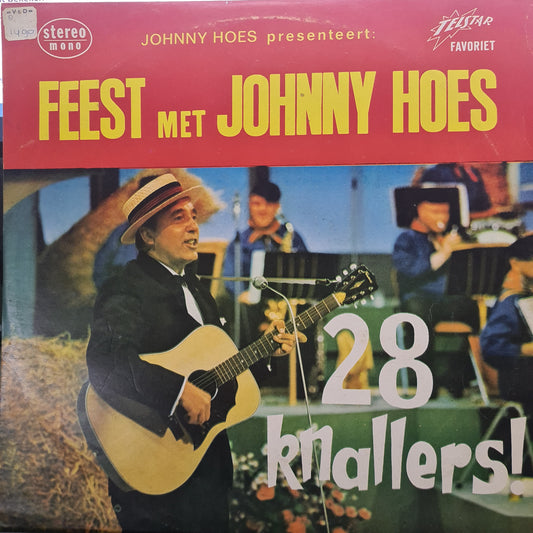 Johnny Hoes - Feest Met Johnny Hoes (LP) 49138 Vinyl LP Goede Staat