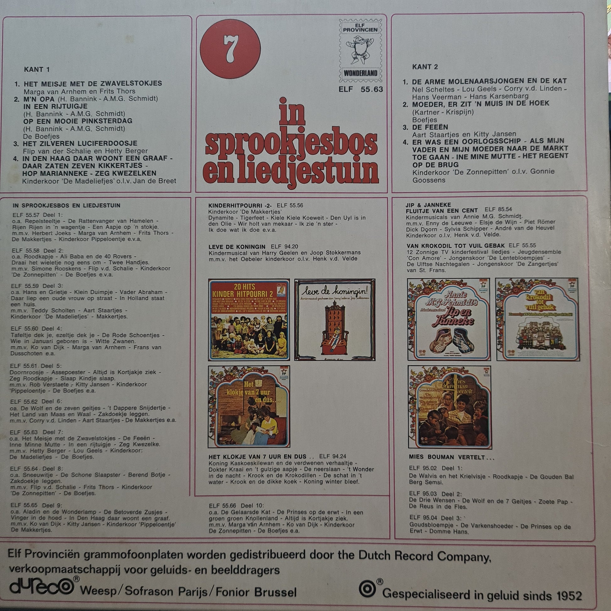 Various – In Sprookjesbos En Liedjestuin 7 (LP) 49178 Vinyl LP VINYLSINGLES.NL