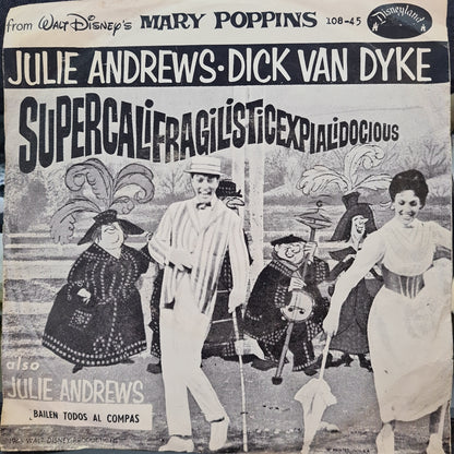 Julie Andrews & Dick Van Dyke - Supercalifragilisticexpialidocious 31733 Vinyl Singles VINYLSINGLES.NL