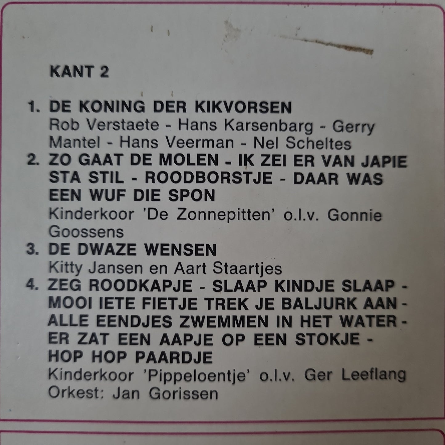 Various - In Sprookjesbos En Liedjestuin 5 (LP) 49332 Vinyl LP VINYLSINGLES.NL